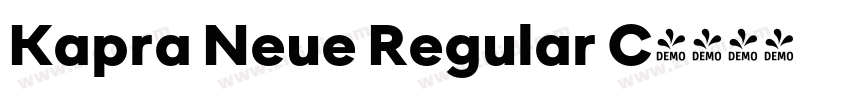 Kapra Neue Regular C字体转换